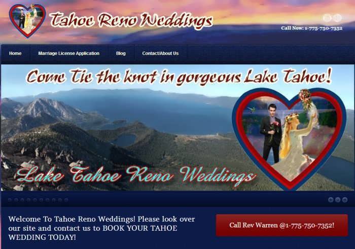 tahoe reno weddings